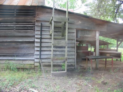 [Cattle Creek cabin up close]