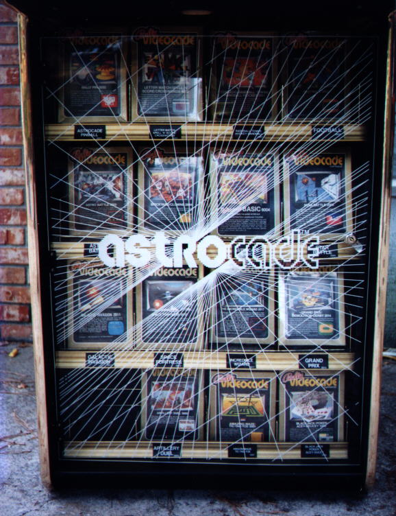 [Close-up of cartridge storage space]